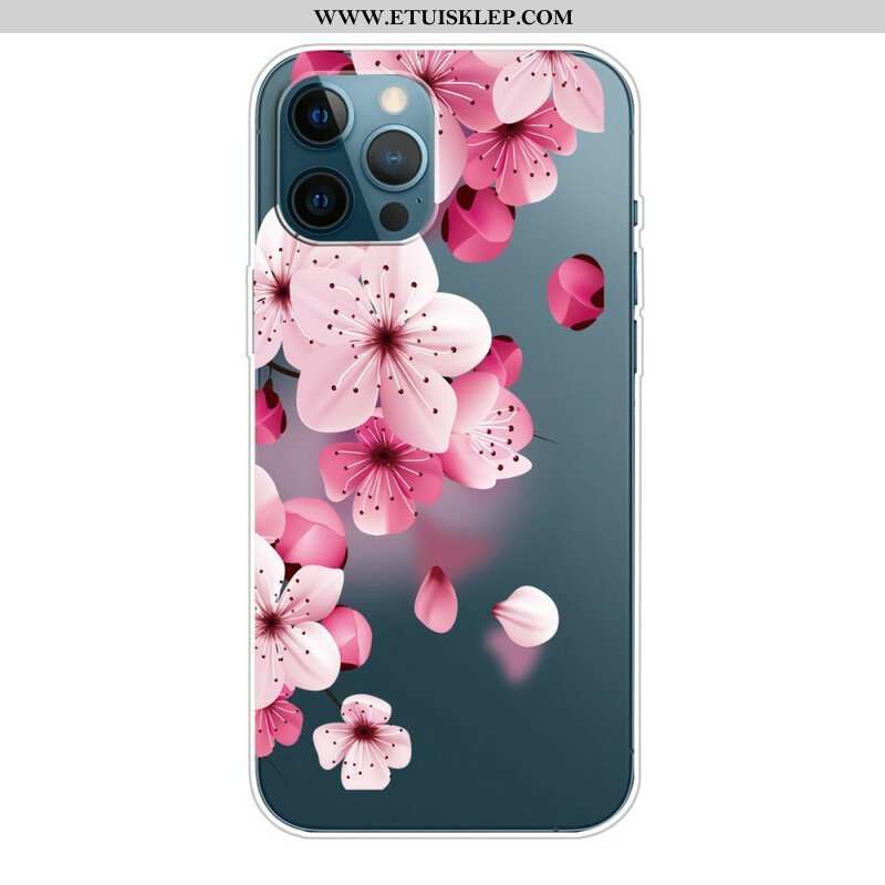 Etui do iPhone 13 Pro Kwiatowy Premium